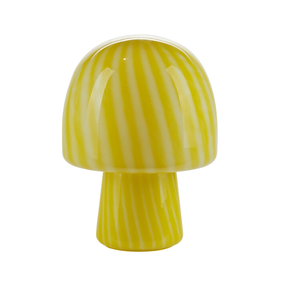 Billede af Bahne Interior - Funghi Mushroom bordlampe, gul - H27 cm.
