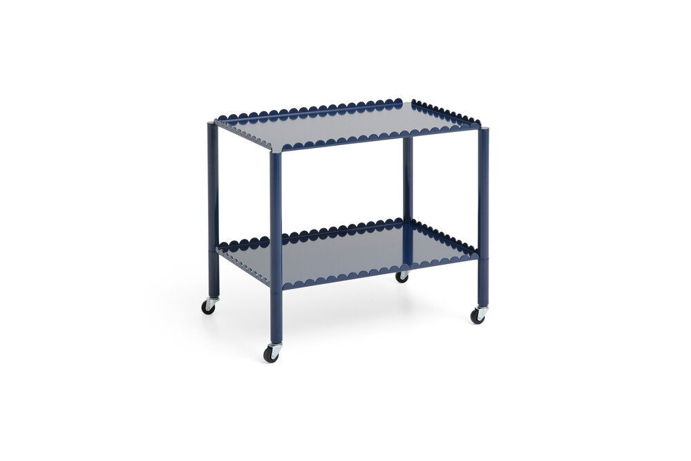 Billede af Hay - Arcs Trolley Low rullebord - Steel blue