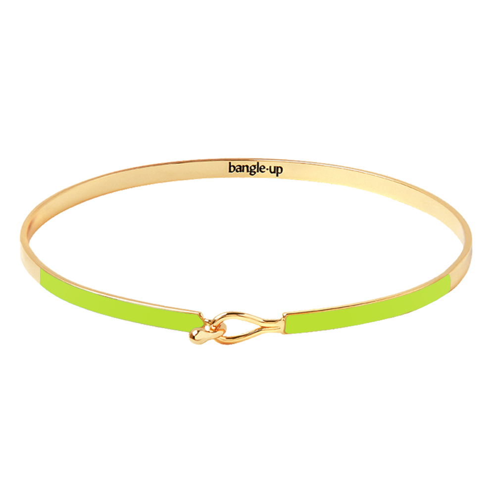 Billede af Bangle Up - Lily armbånd - Green Flash