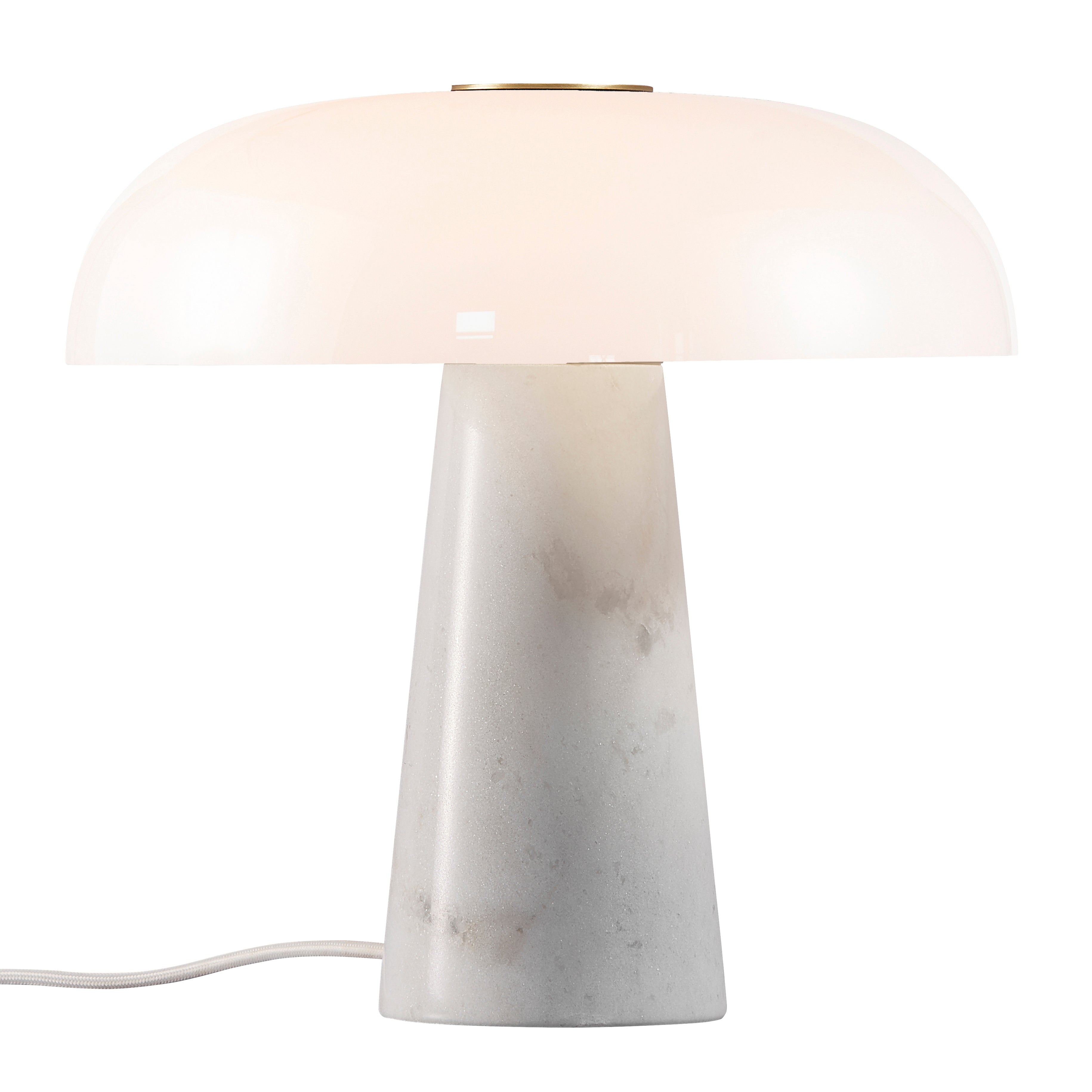 Billede af Design For The People - Glossy bordlampe - opal hvid