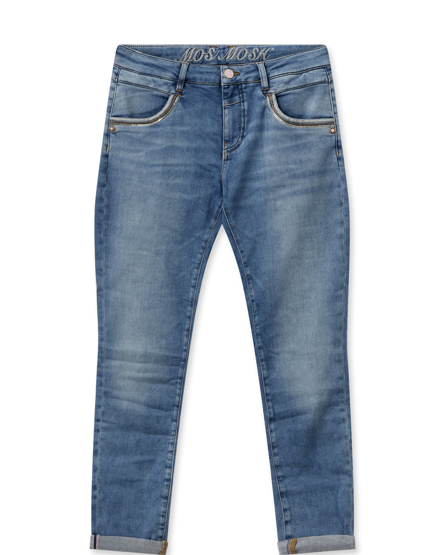 Billede af Mos Mosh - Naomi Horizon jeans - blå - Size (27)