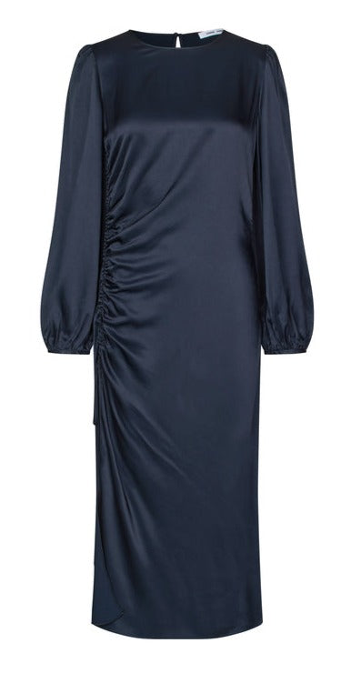 Samsøe Samsøe – Saelvira kjole – blå – Size (l)