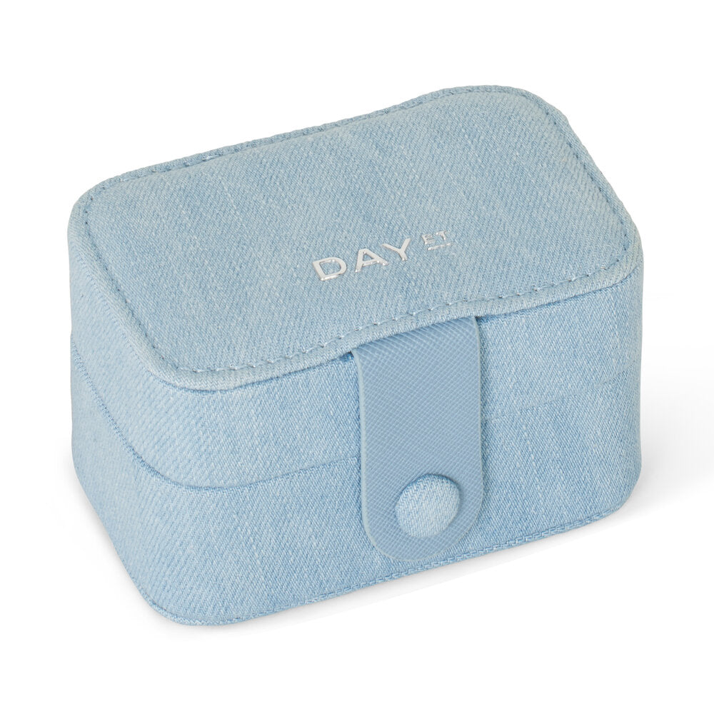 Billede af Day Et - Denim Mini smykkeskrin - Light Denim