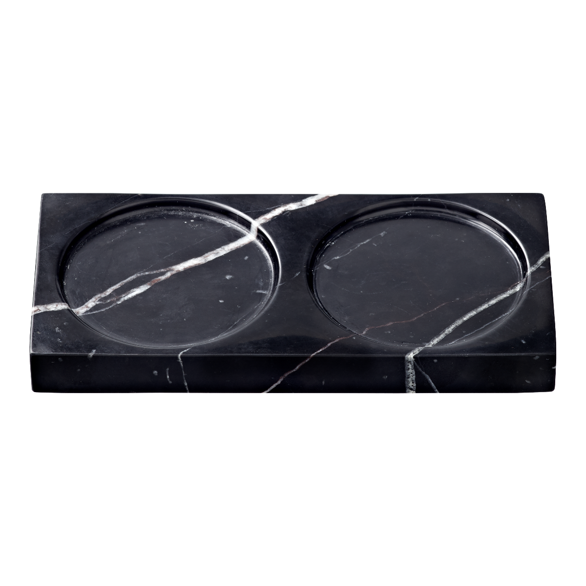 Billede af Crushgrind - Black marble2 tabletop - 15x7x1,5 cm.