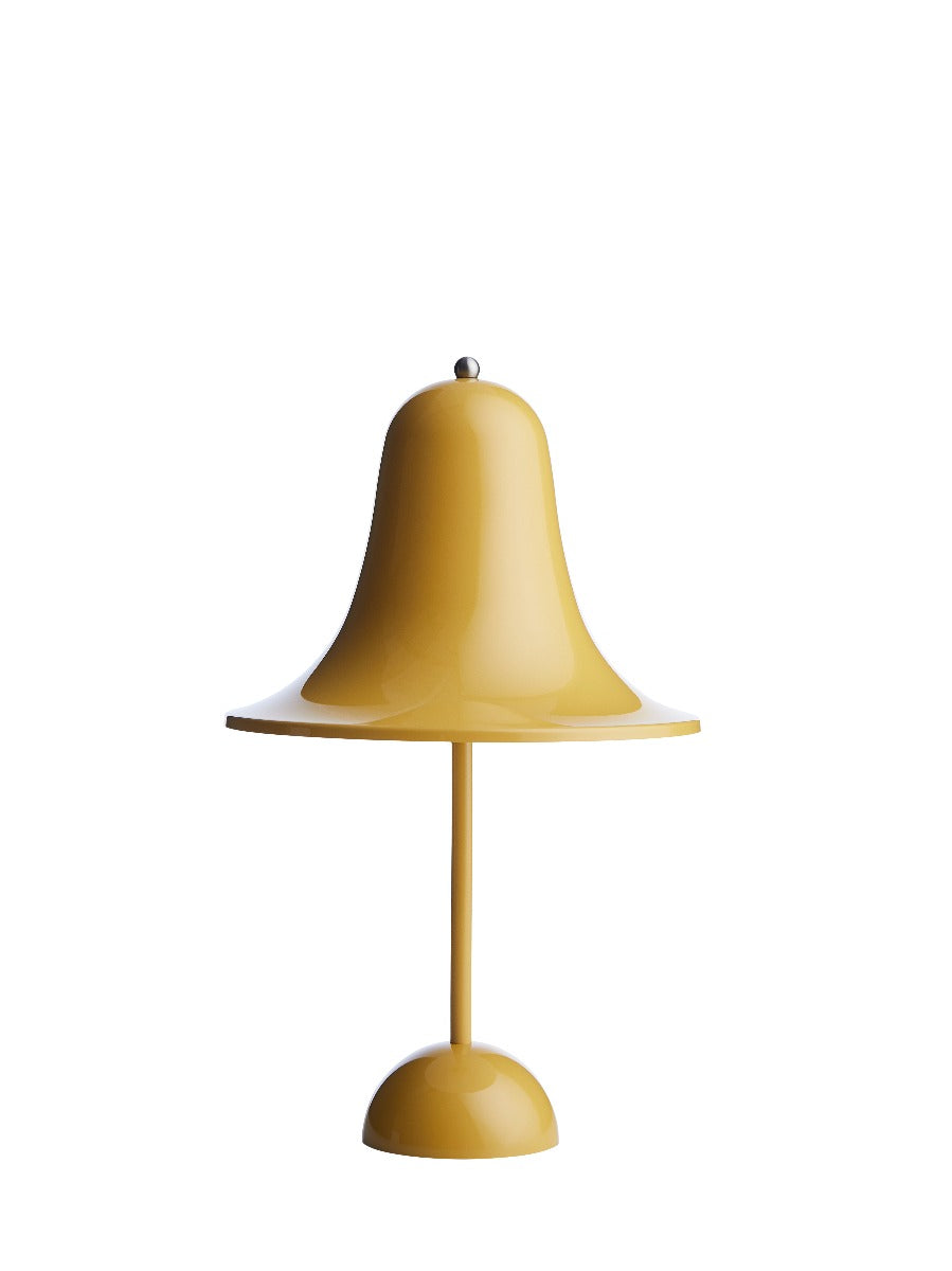 Billede af Verpan - Verner Panton Pantop portable, bordlampe - Warm Yellow - Ø18