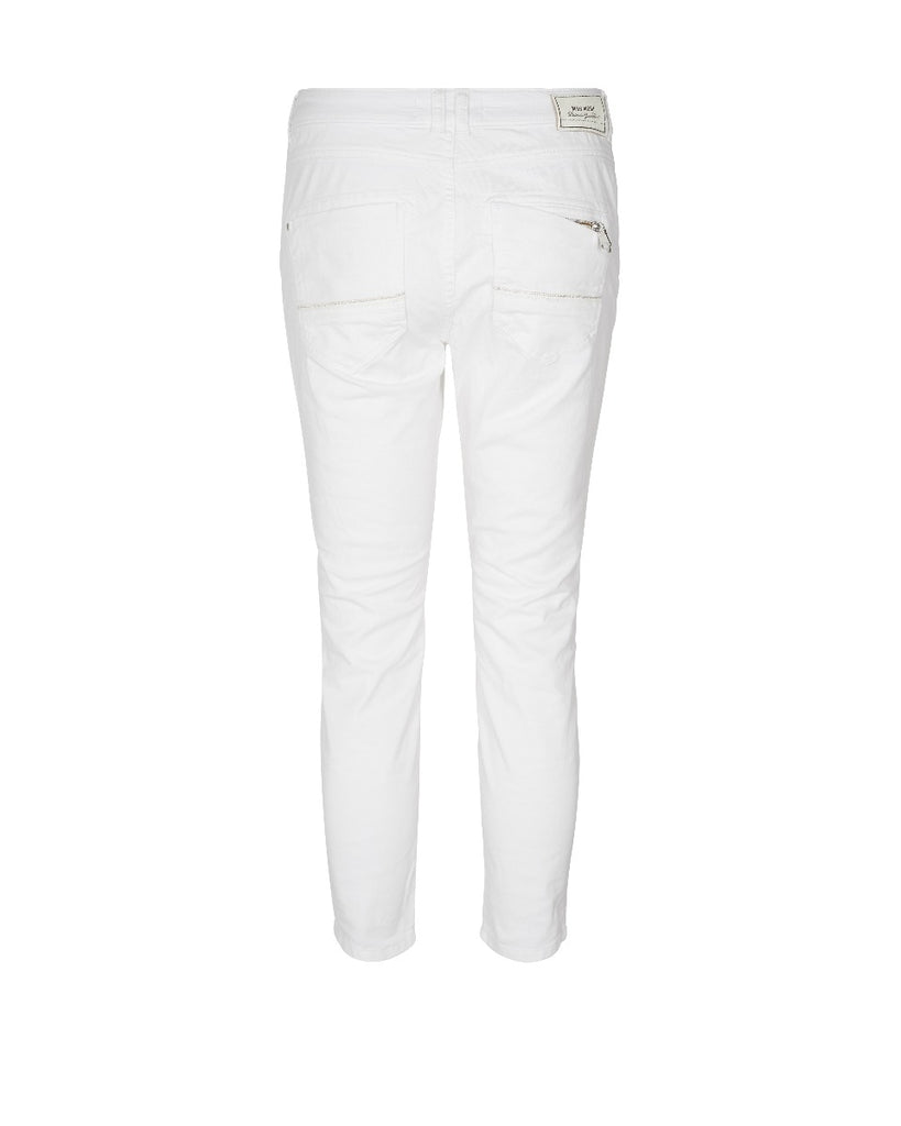 Let at læse Goodwill Vejrtrækning Køb Naomi muscat 7/8 jeans - White fra Mos Mosh | Bahne.dk