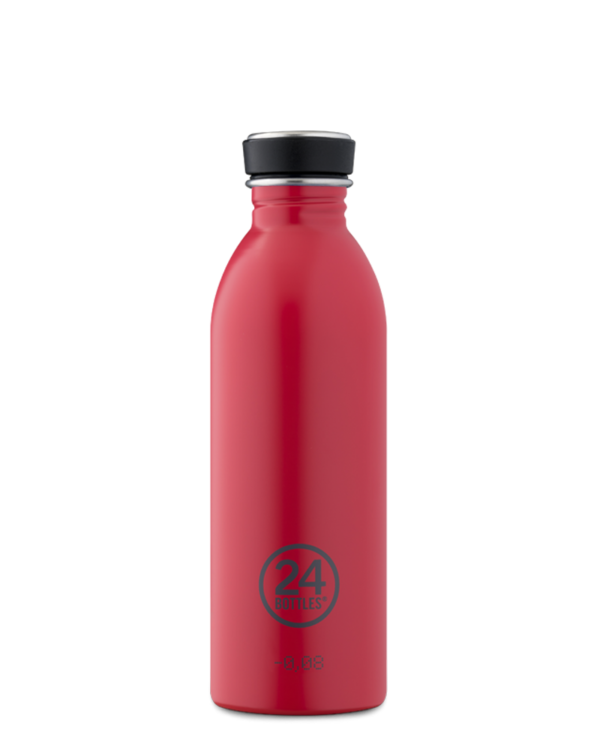 Billede af 24bottles - Urban flaske, Hot red - 500 ml.