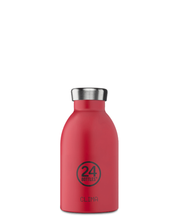 Billede af 24bottles - Clima flaske, Hot red - 330 ml.