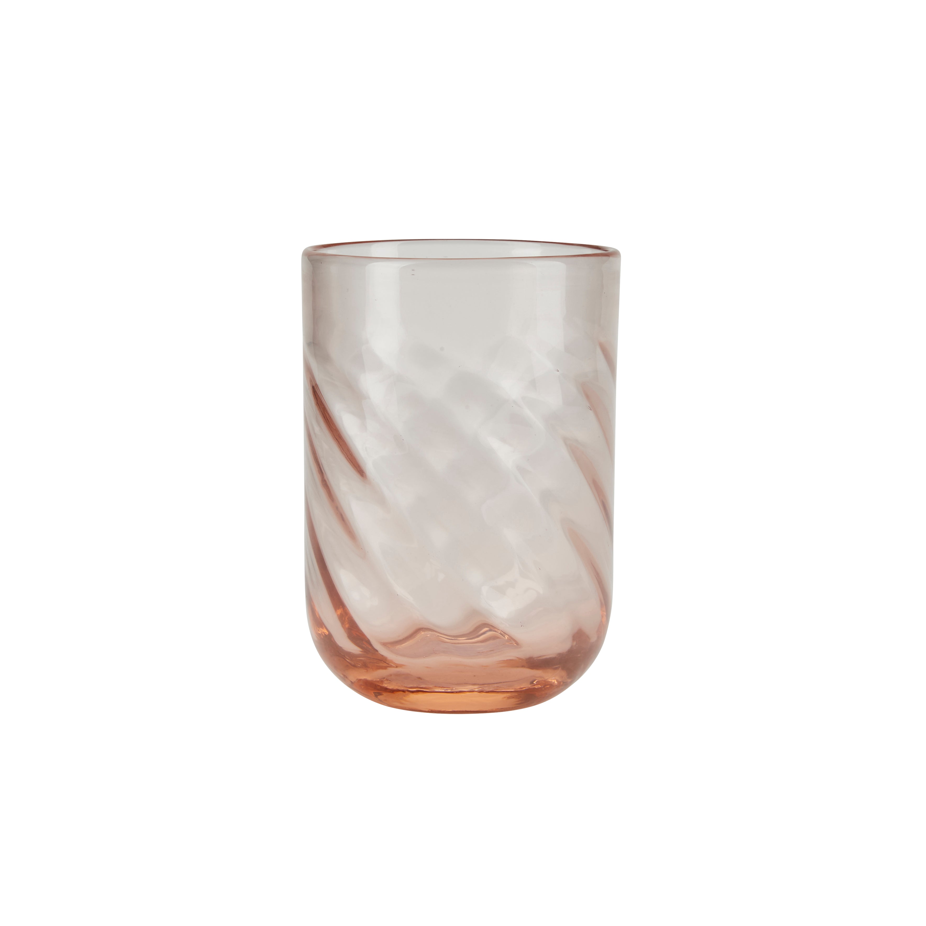 Billede af Bahne Interior - Twist vandglas - Rose