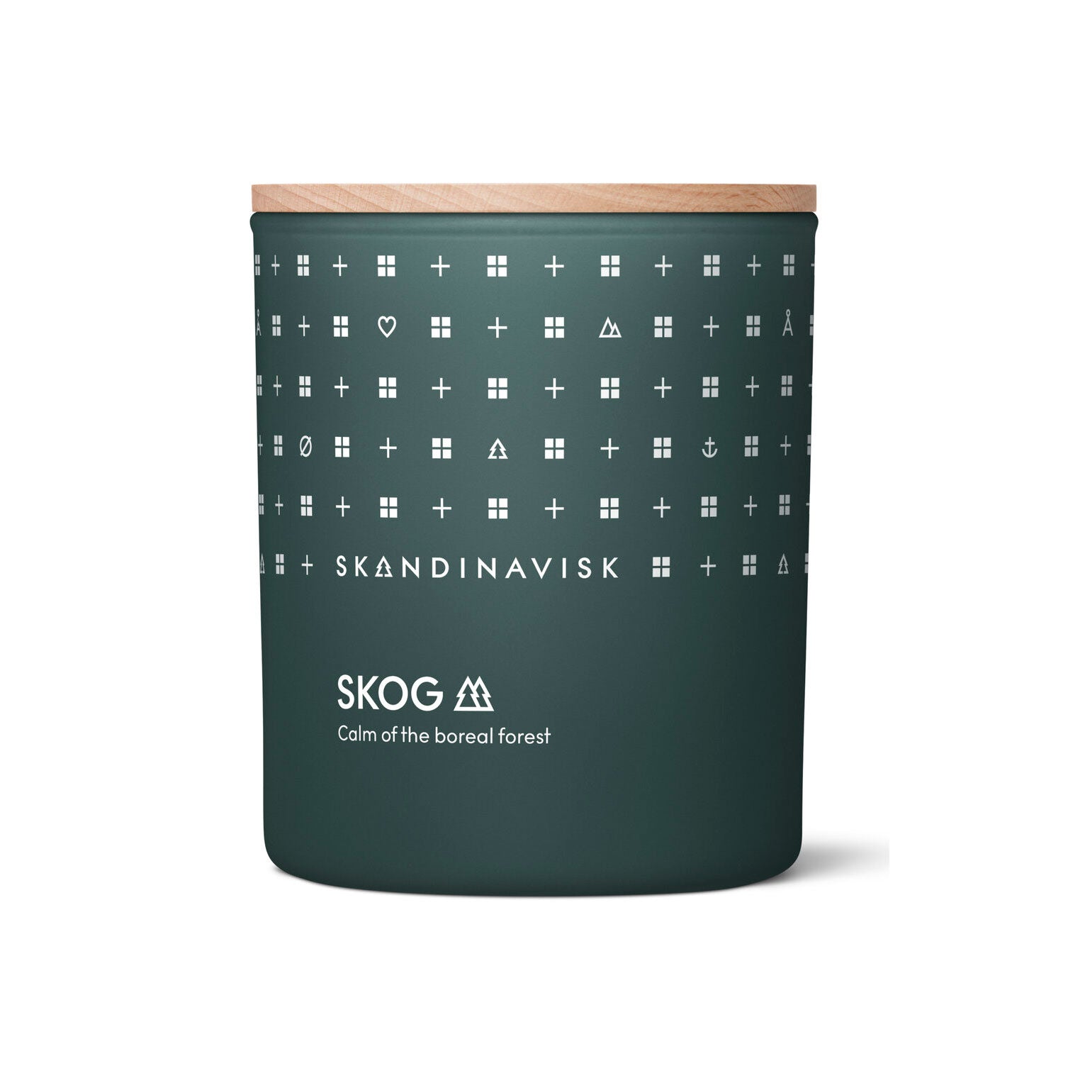 Skandinavisk – Skog duftlys, 200g. – Forest green