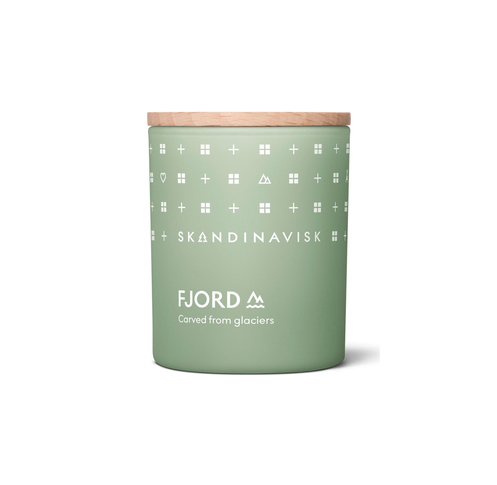 Skandinavisk – Fjord duftlys, 65g. – Fjord green