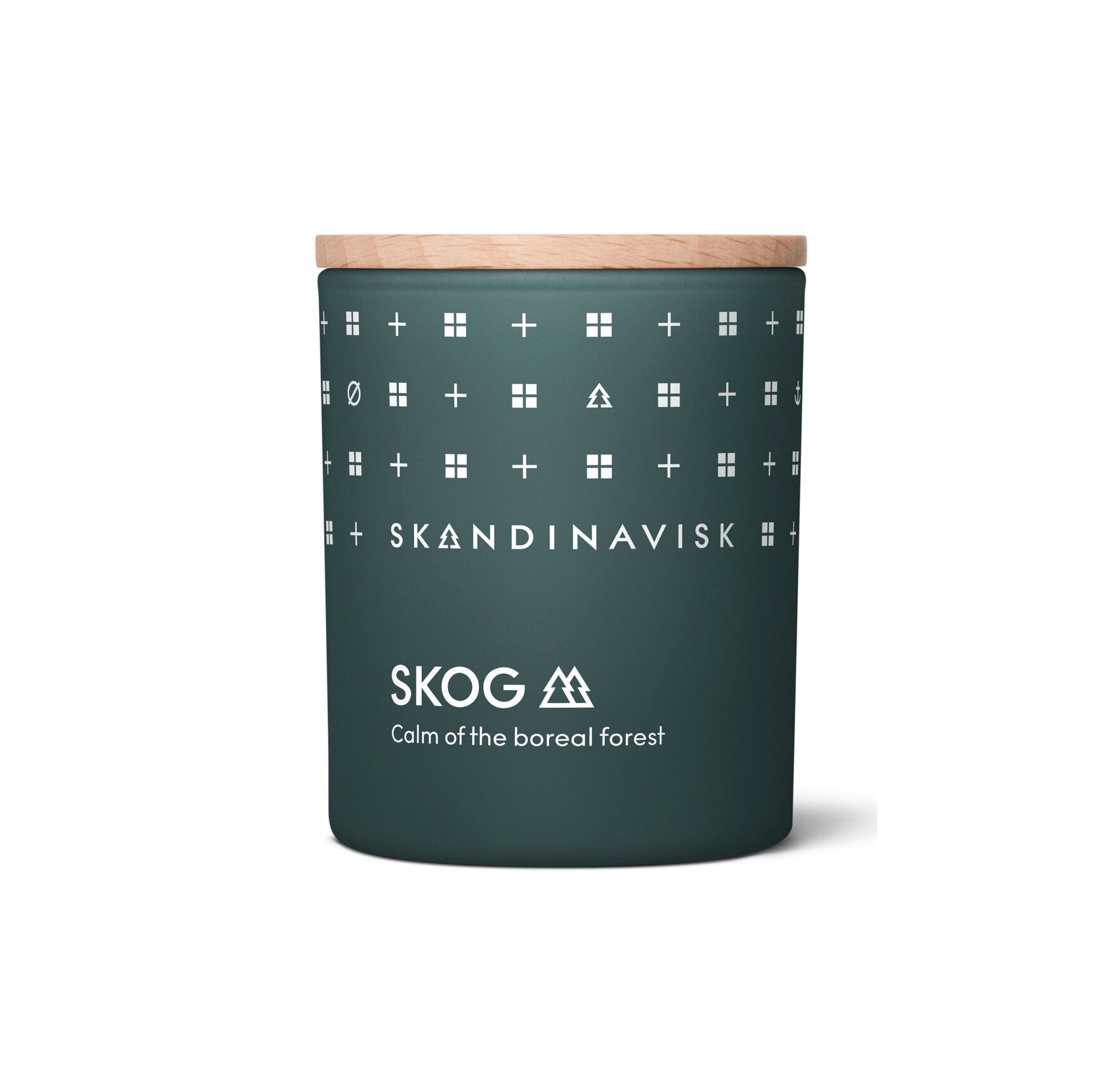 Skandinavisk – Skog duftlys, 65g. – Forest green