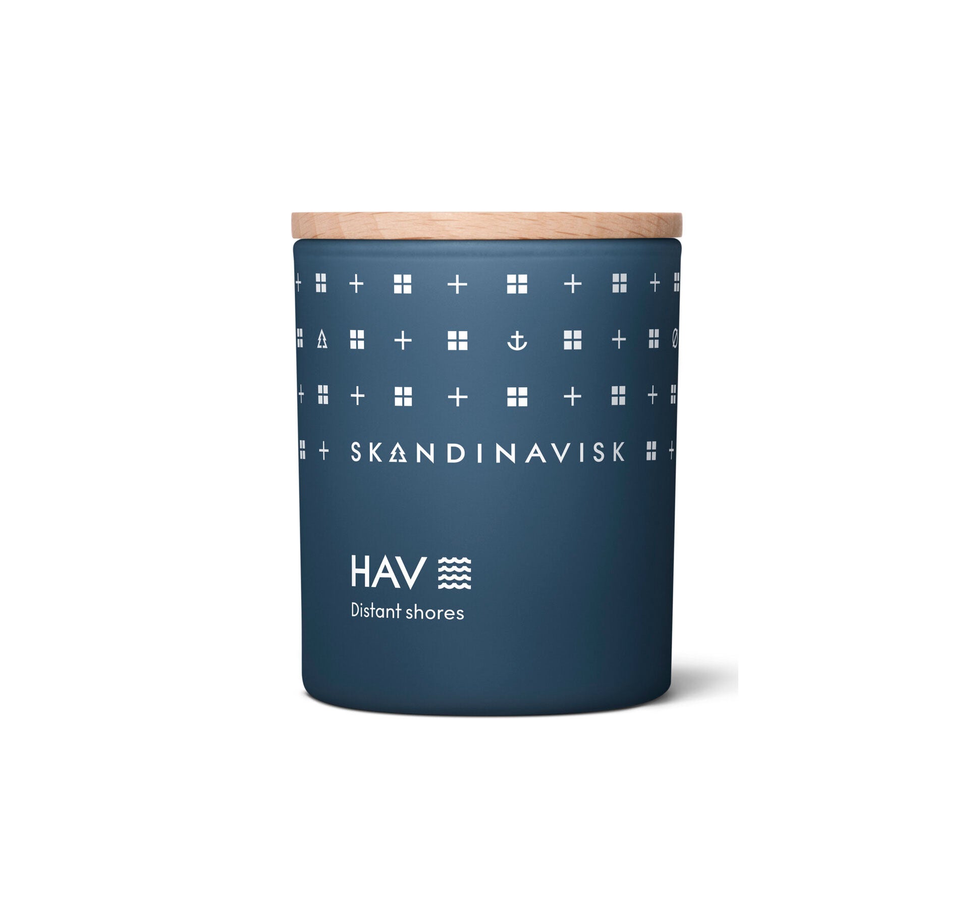 Skandinavisk – Hav duftlys, 65g. – Deep blue
