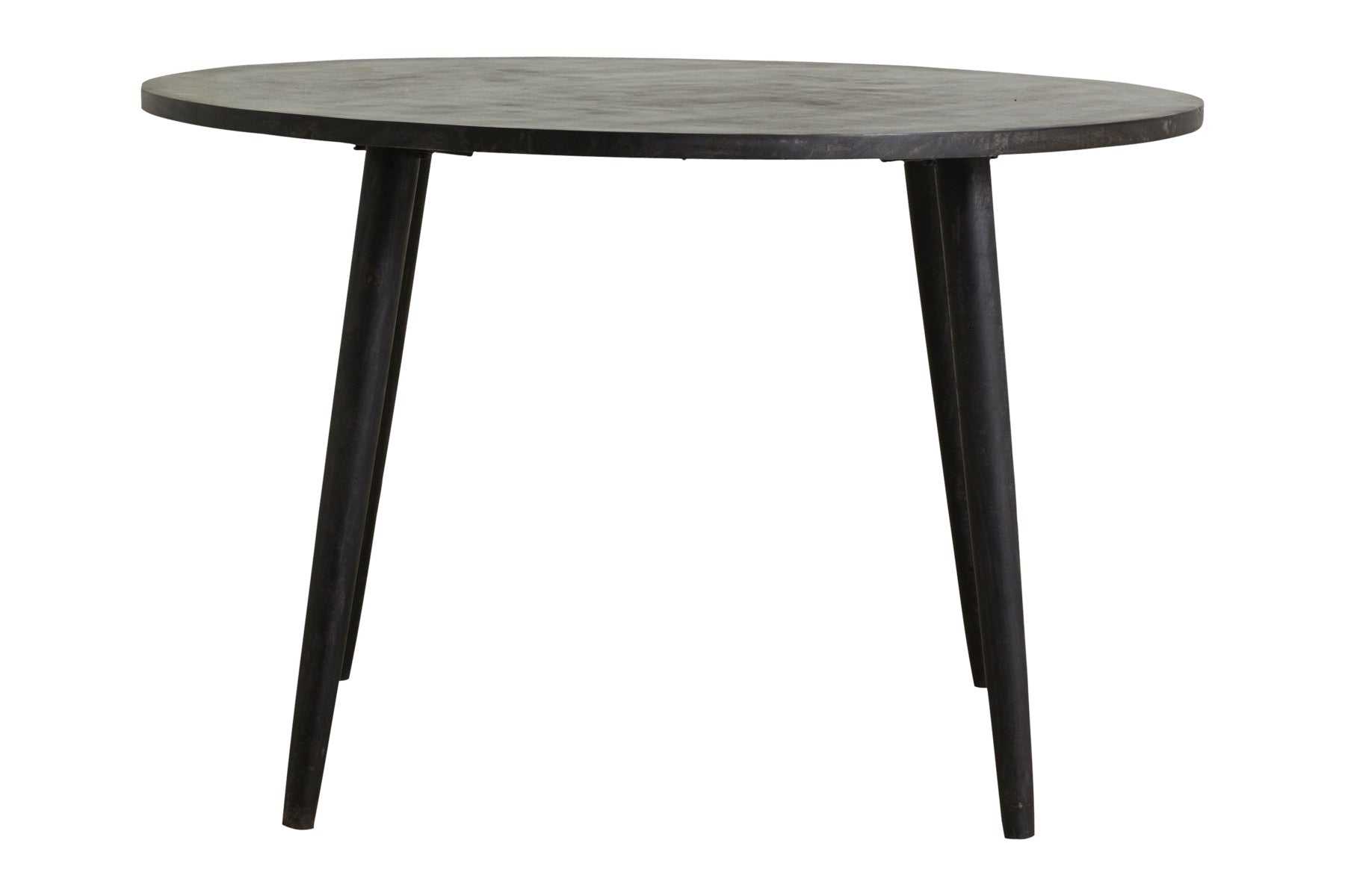 Billede af Nordal - Hau spisebord, sort - Ø120 cm