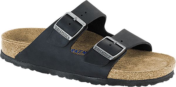 Universel eksil bjælke Køb Arizona Oiled sandaler - sort fra Birkenstock | Bahne.dk