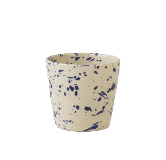 Billede af Bornholms Keramikfabrik - Original Cup, Blue Splash - 20 cl