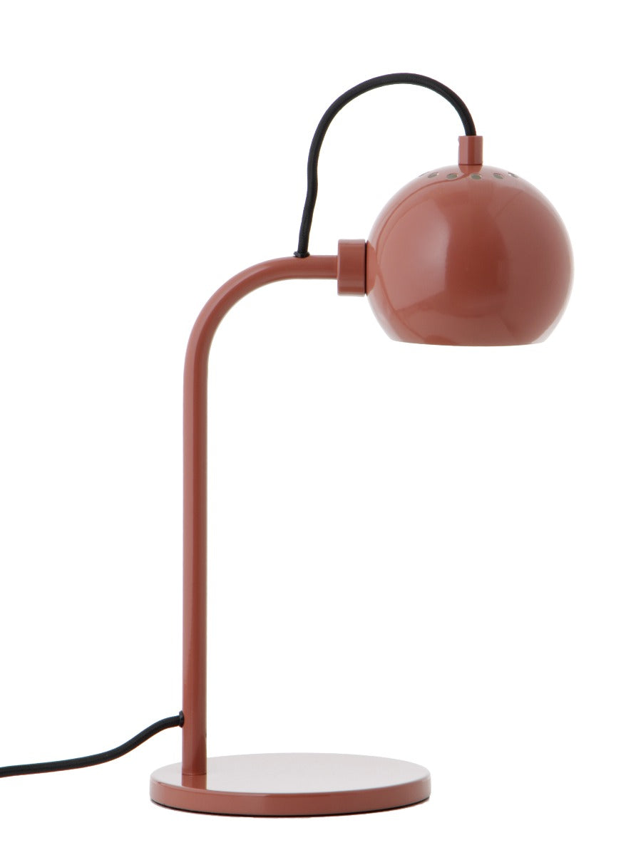 Billede af Frandsen - Metal bordlampe - Glossy Red