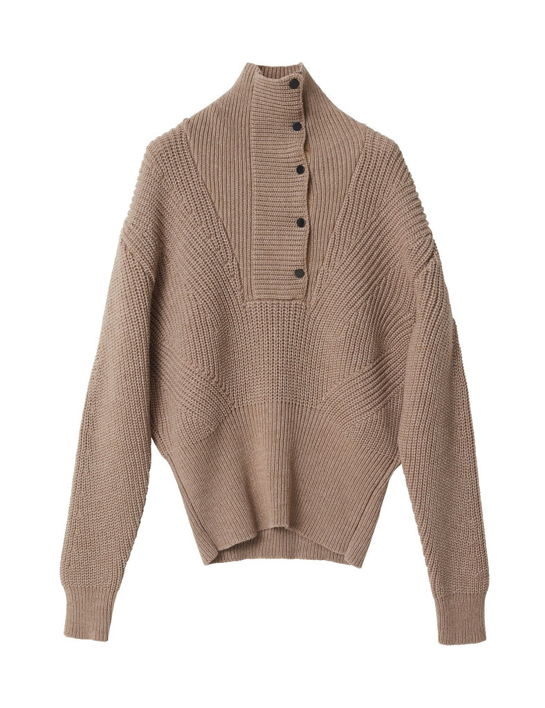 Køb Everyday Wool, strik - Beige Melange DAY Birger Mikkelsen online | Bahne