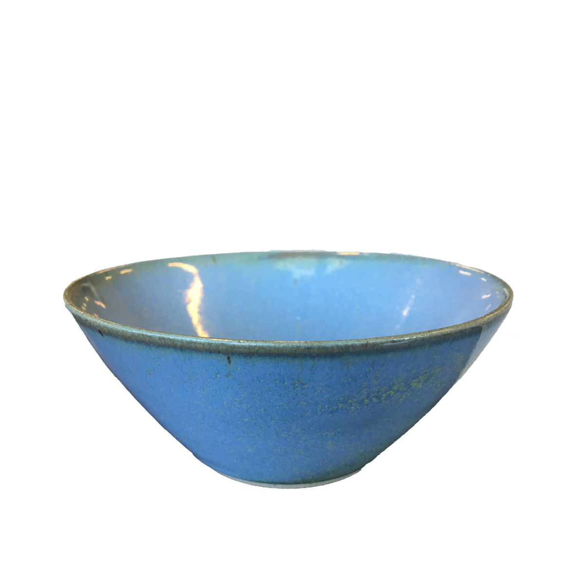 Billede af Bornholms Keramikfabrik - Small Bowl, Blue Moss - 40 cl