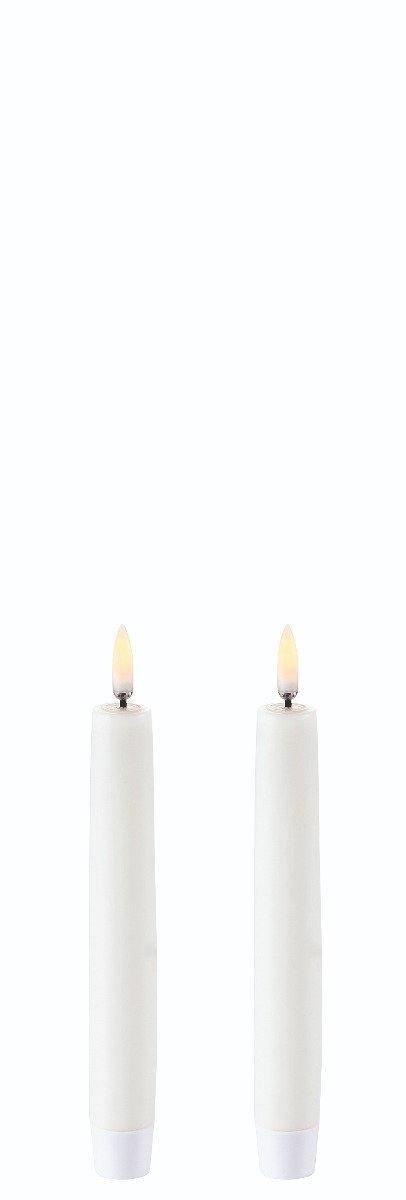 Billede af Uyuni - LED kronelys, 2 stk. Nordic white - H:15,5 cm.