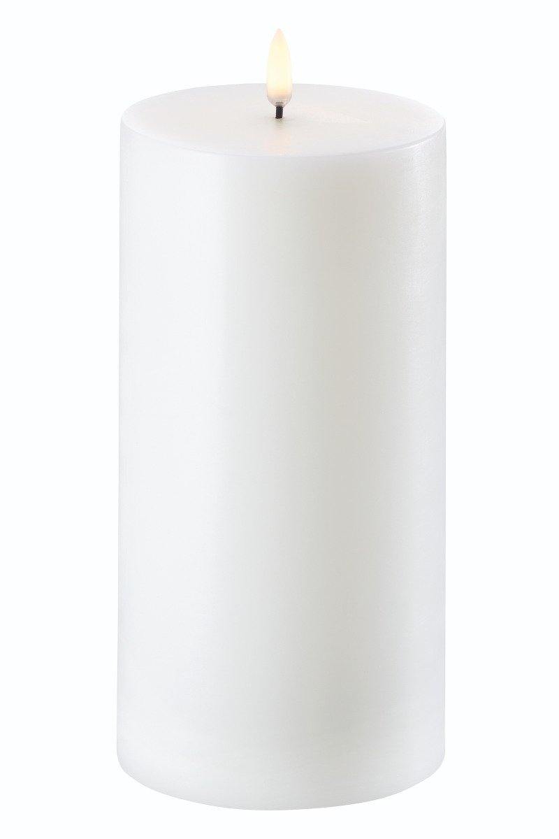 Billede af Uyuni - LED Pillar bloklys - H:20 x Ø:10 cm