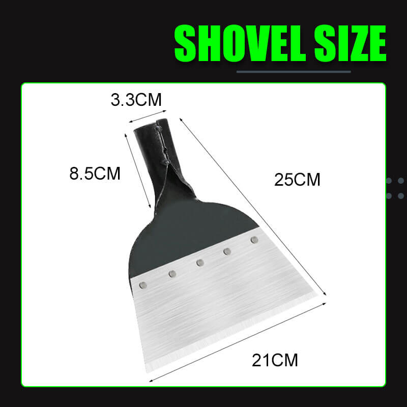 ground auger All-Steel Multi-Functional Garden Cleaning Shovel Weeding Rake Hoe Planting Farm Agriculture Weeding Tool Dropshipping electric hedge clippers