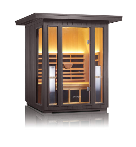 Sun Home Luminar Outdoor™ 5-Person Full-Spectrum Infrared Sauna - Spectrum  Saunas