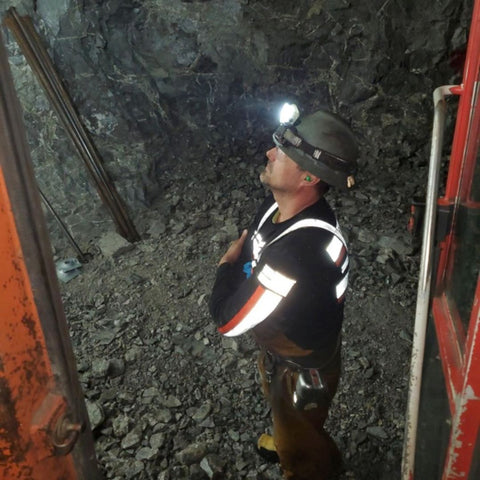 Miner Strong Mining Safety Share - Heading Inspections