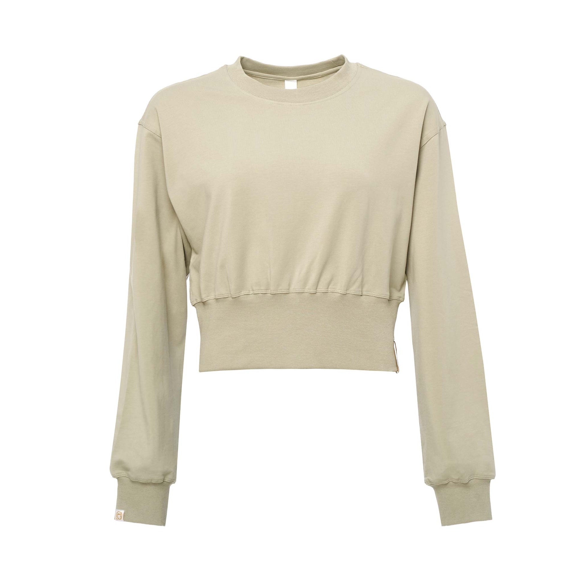 G-Mynx Loose Fitting Sweater with Control Waist (Sage Green)
