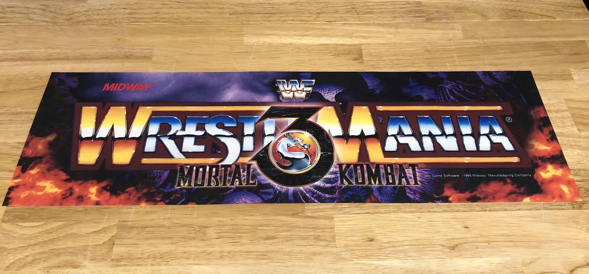 Ultimate Mortal Kombat 3 Dedicated Arcade Marquee - 25 x 7.5 - Arcade  Marquee Dot Com