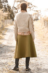 FULL QUILT Skirt - Olive