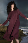 FULL RELAX Dress - Merlot