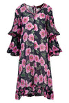 SLEEVE MADDEN Dress - PINK/NAVY