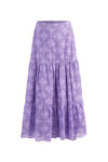 SKIRTING STITCHES Skirt - Lilac