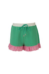 SHORTS & SWEETS Short - Green/Pink