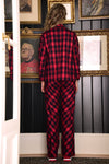 POWER TO THE TROUSER Trouser - RED TARTAN