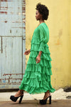 LAYER OF THE DAY Dress - Green