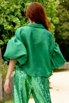 PUFF RIDERS Top - Emerald