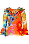 BAD CASE OF LOVING YOU Top - ORANGE FLORAL