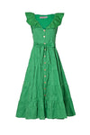 COLLAR SCHEME Dress - Green