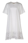 STRAIGHT LACED Dress - White