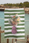 I CAN DRY MYSELF FLOWERS Tea Towel Set - FLOWERS