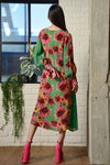 SOMEBUDY TO LOVE Dress - GREEN FLORAL