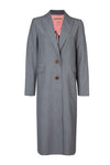 BACK TO THE FUTURE Coat - Grey Stripe