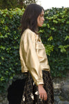 HITCH BIKER Jacket - gold