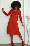 LIGHTER LAYER Dress - RED