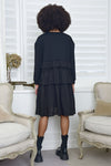 DOUBLE DOWN Dress - Black