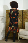 FACE THE TUNIC Dress - BLACK BOUQUET