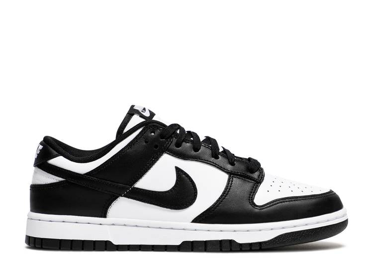 nike sb low dunks black and white