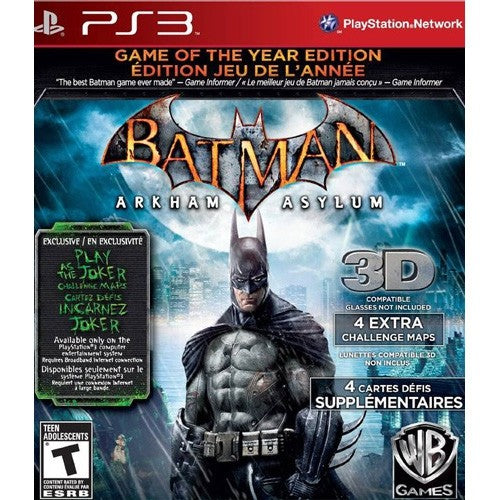 Batman: Arkham Asylum [Game of the Year Greatest Hits] – Loading Screen